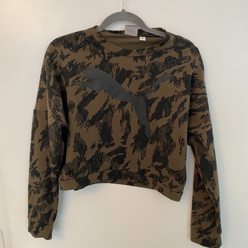 Puma Long sleeve workout top!